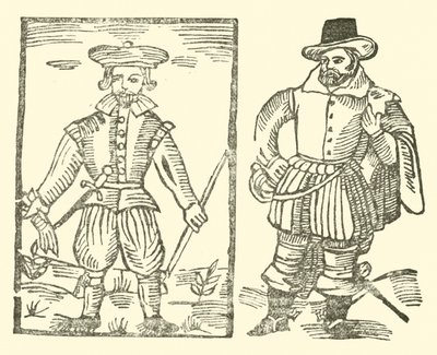 Illustration till The Roxburghe Ballads (träsnitt) av (after) English School
