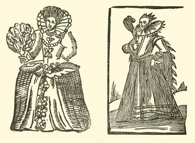 Illustration till The Roxburghe Ballads (träsnitt) av (after) English School