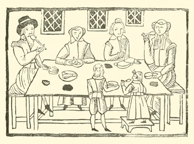 Illustration till The Roxburghe Ballads (träsnitt) av (after) English School