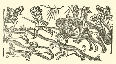Illustration till The Roxburghe Ballads (träsnitt) av (after) English School
