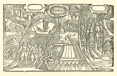 Illustration till The Roxburghe Ballads (träsnitt) av (after) English School