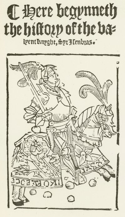 Sir Isumbras (gravyr) av (after) English School
