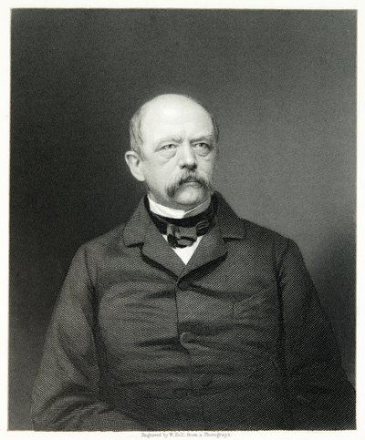 Otto von Bismarck av (after) English photographer