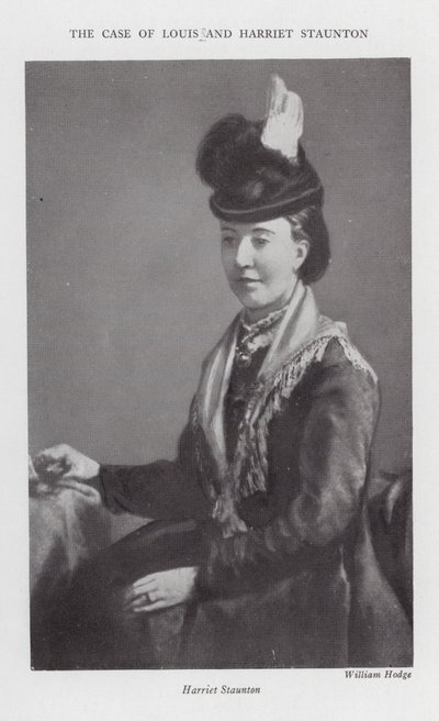 Fallet Louis och Harriet Staunton (litografi) av (after) English photographer