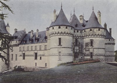 Chateau de Chaumont (färgad bild) av (after) French Photographer