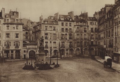Place Dauphine, del revs 1875 (s/v foto) av (after) French Photographer