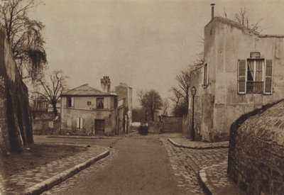 Rue Cortot och rue de l