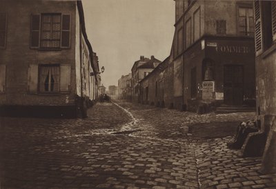 Rue du Cendrier, distriktet Saint-Marcel (s/v foto) av (after) French Photographer