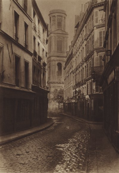 Rue du Vieux-Colombier (s/v foto) av (after) French Photographer