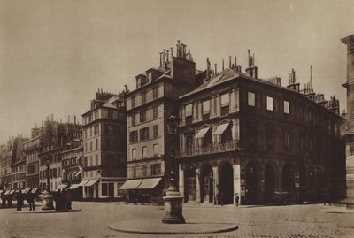 Det gamla Gare Saint-Lazare (s/v foto) av (after) French Photographer