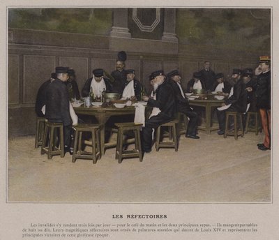 The Refectories (färgad bild) av (after) French Photographer