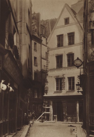 Rue Pirouette och Rue Mondetour (s/v foto) av (after) French Photographer