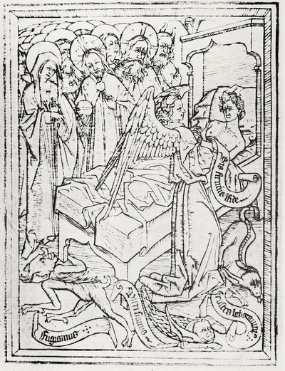Illustration från "Mästaren E.S. och 