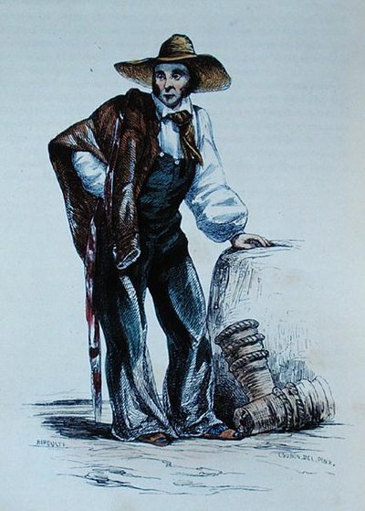 Invånaren av Roussillon, illustration från 