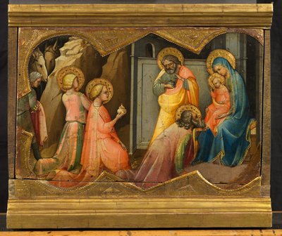 Tillbedjan av Magi av (c.1370 1425) Lorenzo Monaco