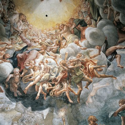 Jungfruns antagande, kupol av (c.1489 1534) Correggio
