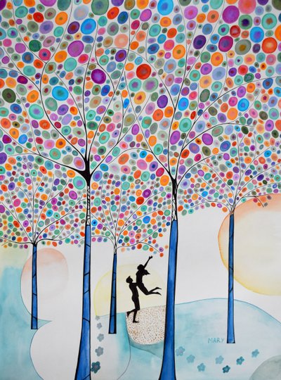 Kärlek av Marys Watercolors