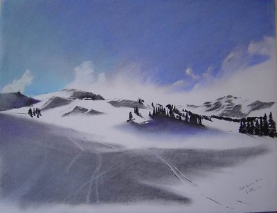 Savoie februari 30x40 av Simon Fletcher