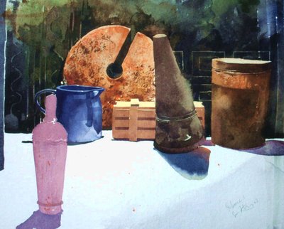 Tystnad 56x65 av Simon Fletcher