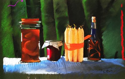 Natten före jul 40x60 av Simon Fletcher