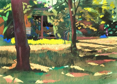 Gul mint 54x74 av Simon Fletcher