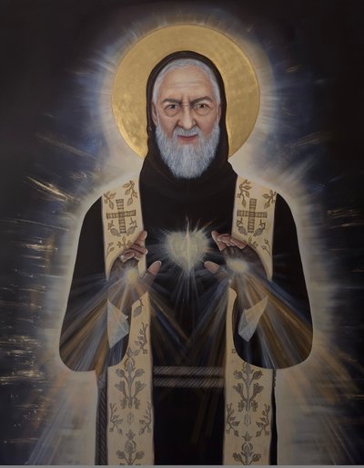 Padre Pio av Simone Amon