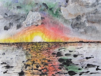 Himmel över Föhr av Christian Piecuch