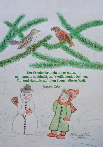Frid, lugn, frid, glädje av Johanna Thier