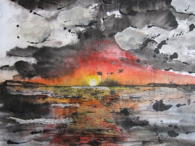 Himmel över Föhr av Christian Piecuch