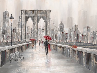 Rosor, Brooklyn Bridge av Isabella Karolewicz