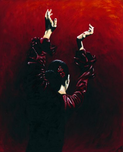 Flamenco eld av Richard Young