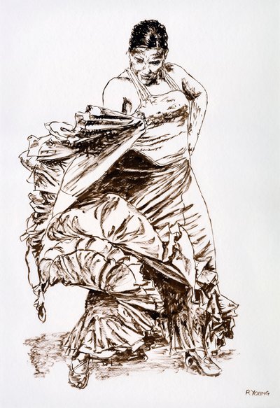Flamenco Flair av Richard Young