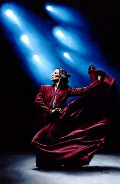 Flamenco-uppträdande av Richard Young