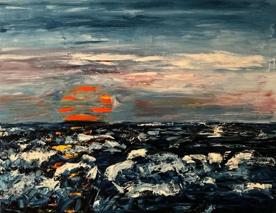 Solnedgång av Martin Goersch