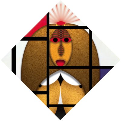 Animal Rationale (II) - Hyllning till Piet Mondrian av Alexander Eibach