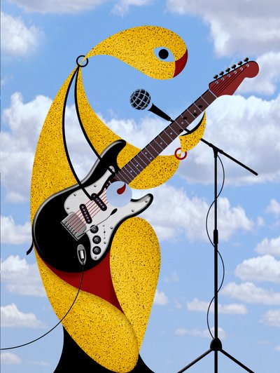Vogel Rock (II) av Alexander Eibach