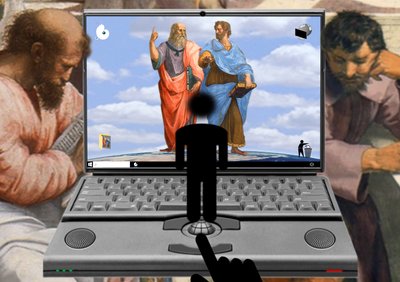Det oändliga samtalet (II) (från serien: Windows) av Alexander Eibach