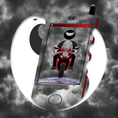 www (III) (weh, weh, weh) (från serien: Skyphone) av Alexander Eibach