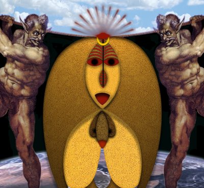 Schwierige Überfahrt (II) (aus der Serie Anima Dannata) av Alexander Eibach