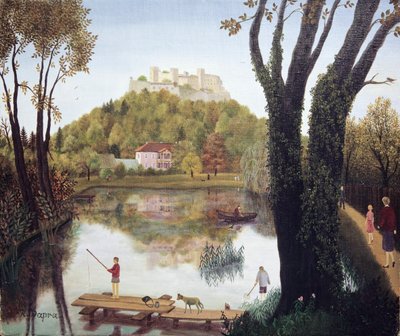 Fästningen sedd från Leopodskron av Regine Dapra