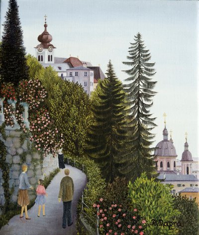 Nonnberggasse av Regine Dapra