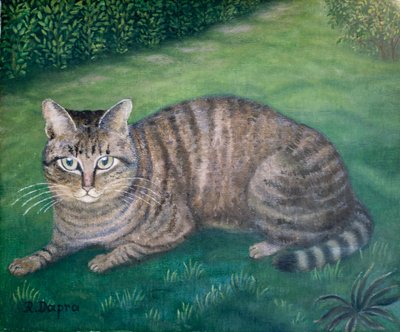 Katten Julia av Regine Dapra