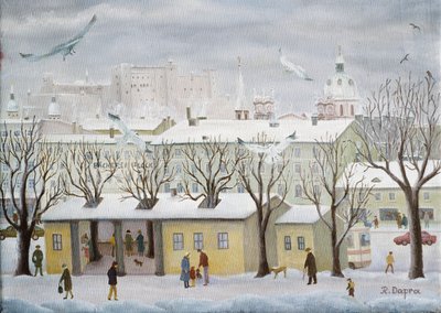 På floden Salzach av Regine Dapra