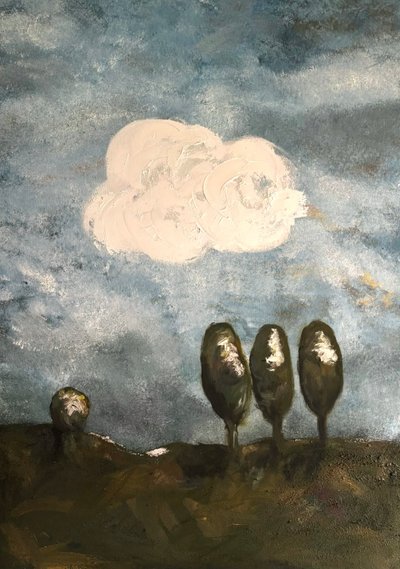 Landschaft 2 von HILI ART Tetiana Brzozowski