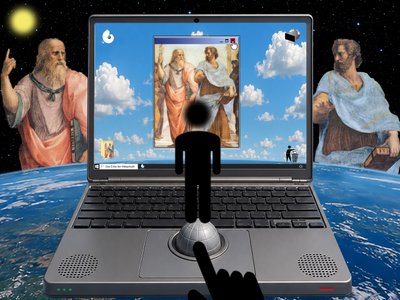 Vid metafysikens slut (ur serien Windows) av Alexander Eibach