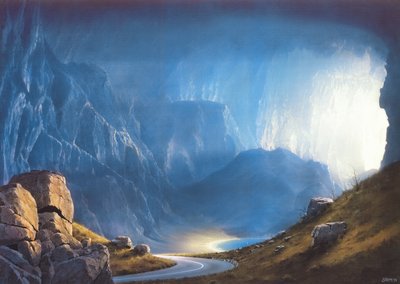Bergspass av Hans-Werner Sahm