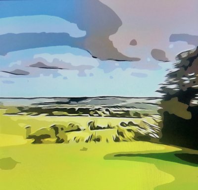 Digitale Landschaft 05 av M. Vet