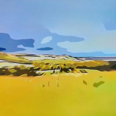 Digitale Landschaft 11 av M. Vet