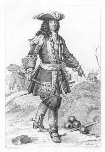 Henry I, hertig av Harcourt av A.J.A. Migneret