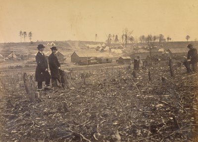 Nr 91. Fairfax Station - Orange  Alexandria Railroad. av A.J. Russell